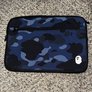 Bape Blue Camouflage Laptop Sleeve